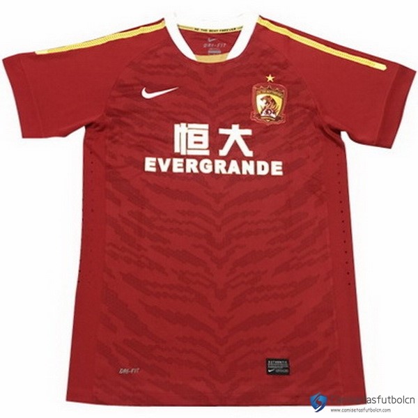 Camiseta Evergrande Edición Conmemorativa Primera equipo 2018-19 Rojo